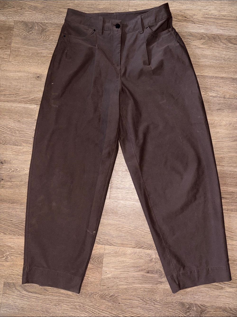 lululemon athletica Dark Brown Casual barrel  Tapered Chinos